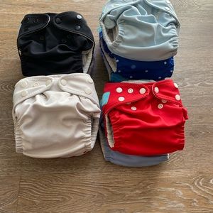 9x complete Charlie Banana reusable diapers